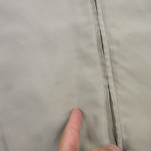 Vintage US Marines Bomber Jacket 50" inch‎ Chest Hilton Windbreaker Navy Veteran - Picture 4 of 12